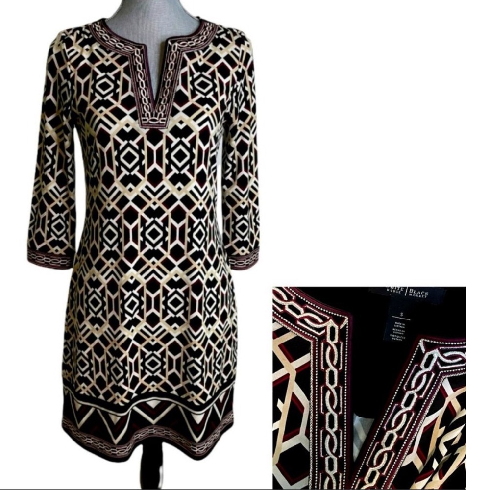 WHITE HOUSE BLACK MARKET DRESS SIZE S